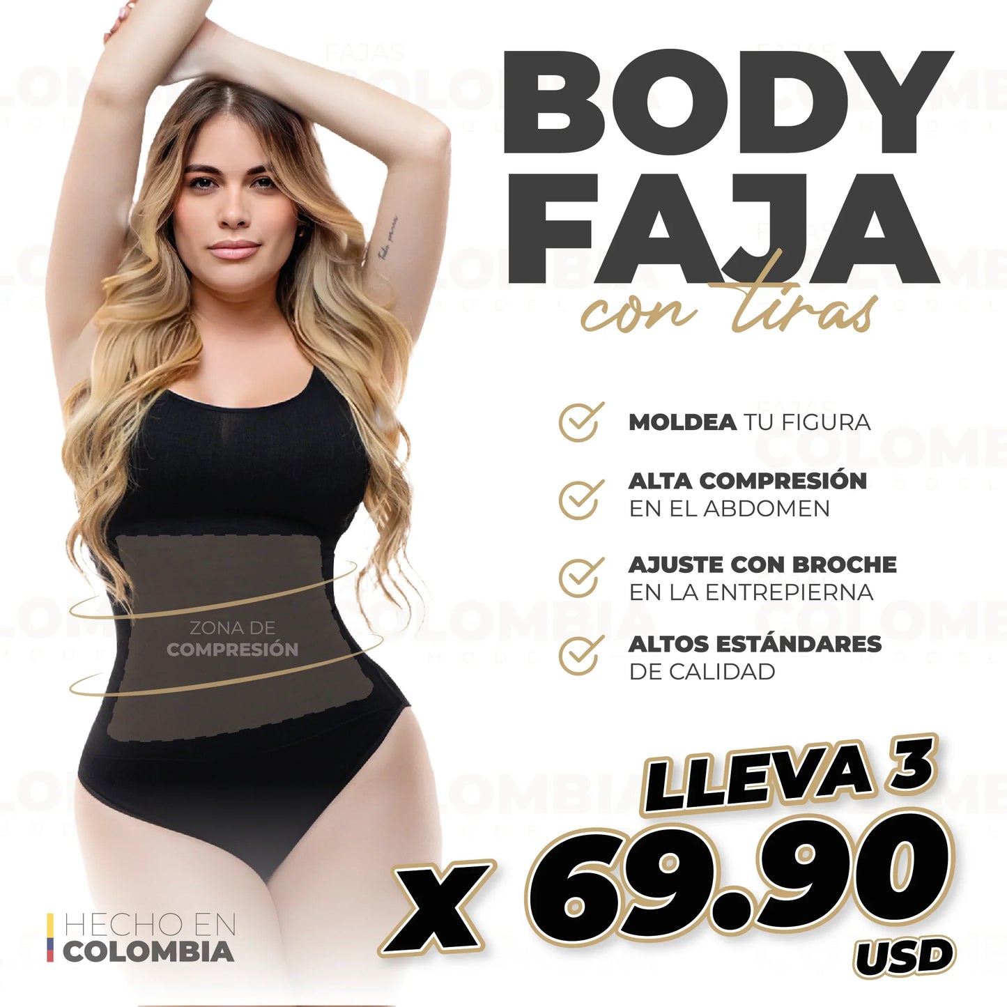 Exclusivo | BodySlim® Control de Abdomen Tk